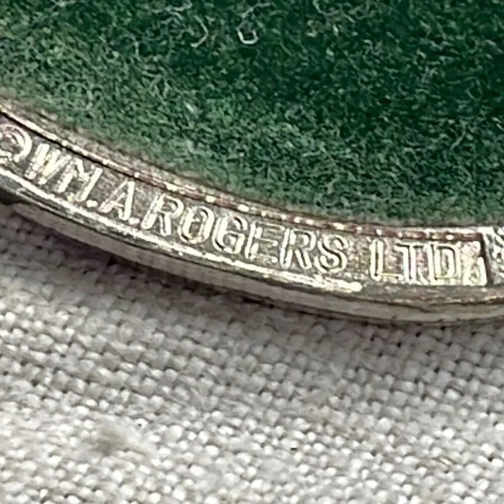 Wm. A. Rogers holiday swan